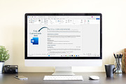 ATS Friendly Resume Template, a Resume Template by Design_Xlab (Thumbnail 4 of 10)