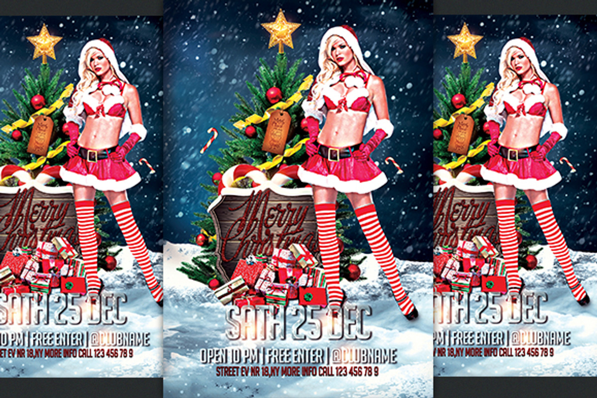 Christmas  Flyer, a Flyer Template by DSGraphicDesign (Photo 1 of 2)