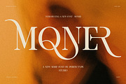 Moner Elegant Serif Font, a Serif Font by Perfectype (Thumbnail 1 of 8)
