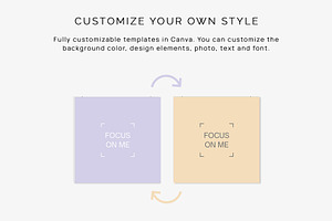 Instagram Gradient Template Canva