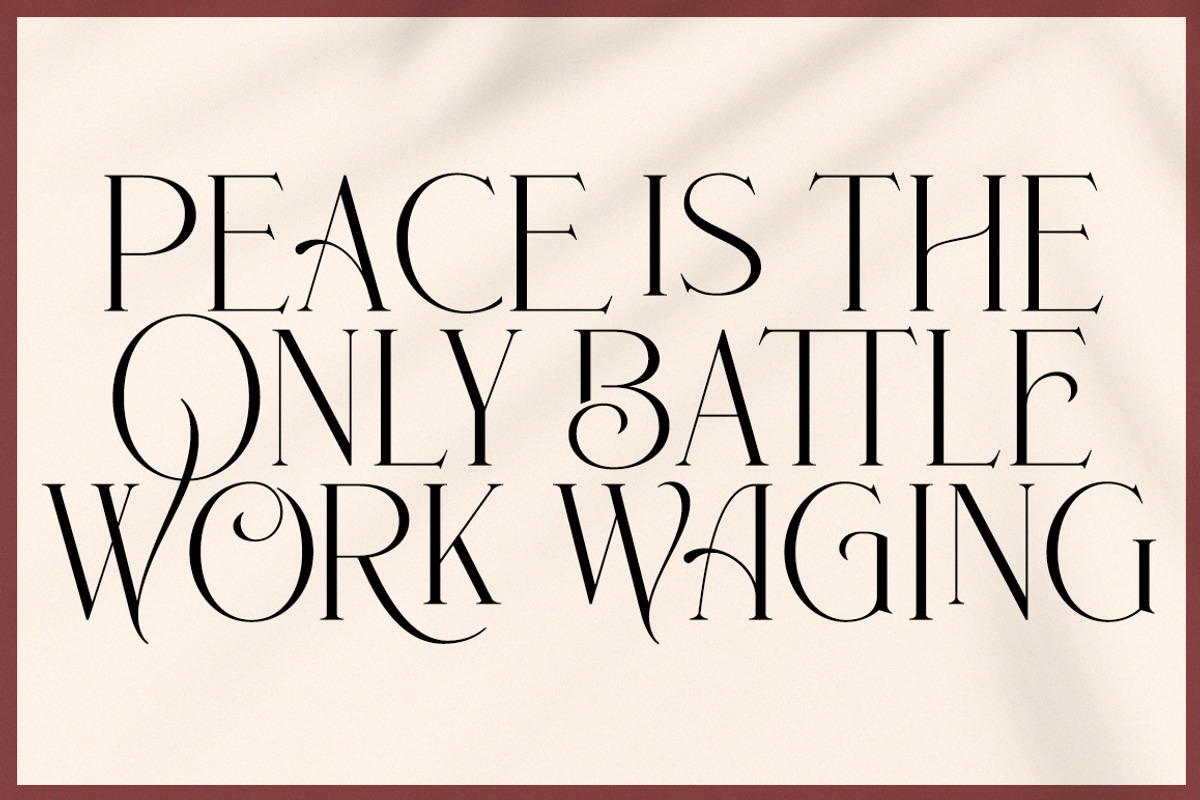 Nirotica, a Serif Font by TRF Fonts (Photo 14 of 19)