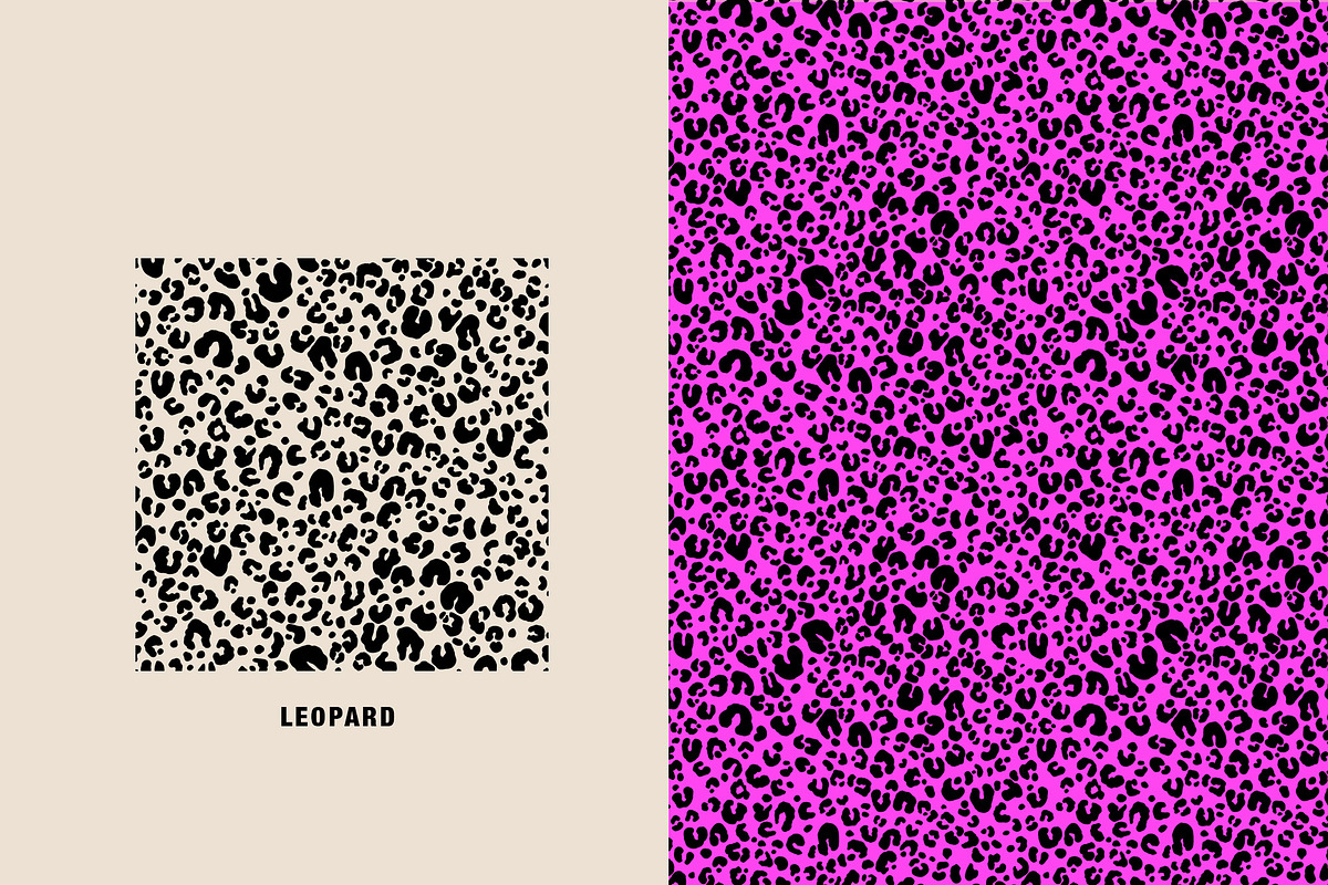 Seamless Repeating Animal Patterns