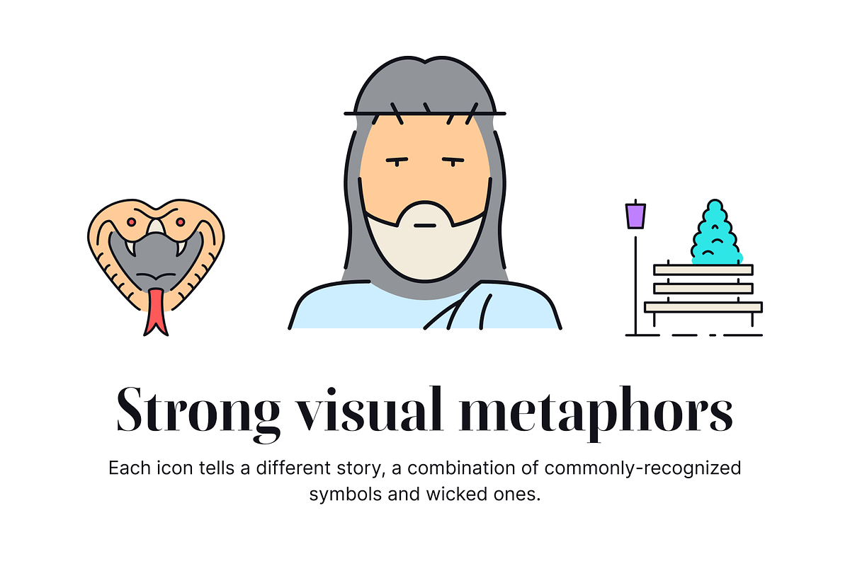 LineQueen Icons, an Outline Icon by PixelBazaar (Photo 3 of 8)