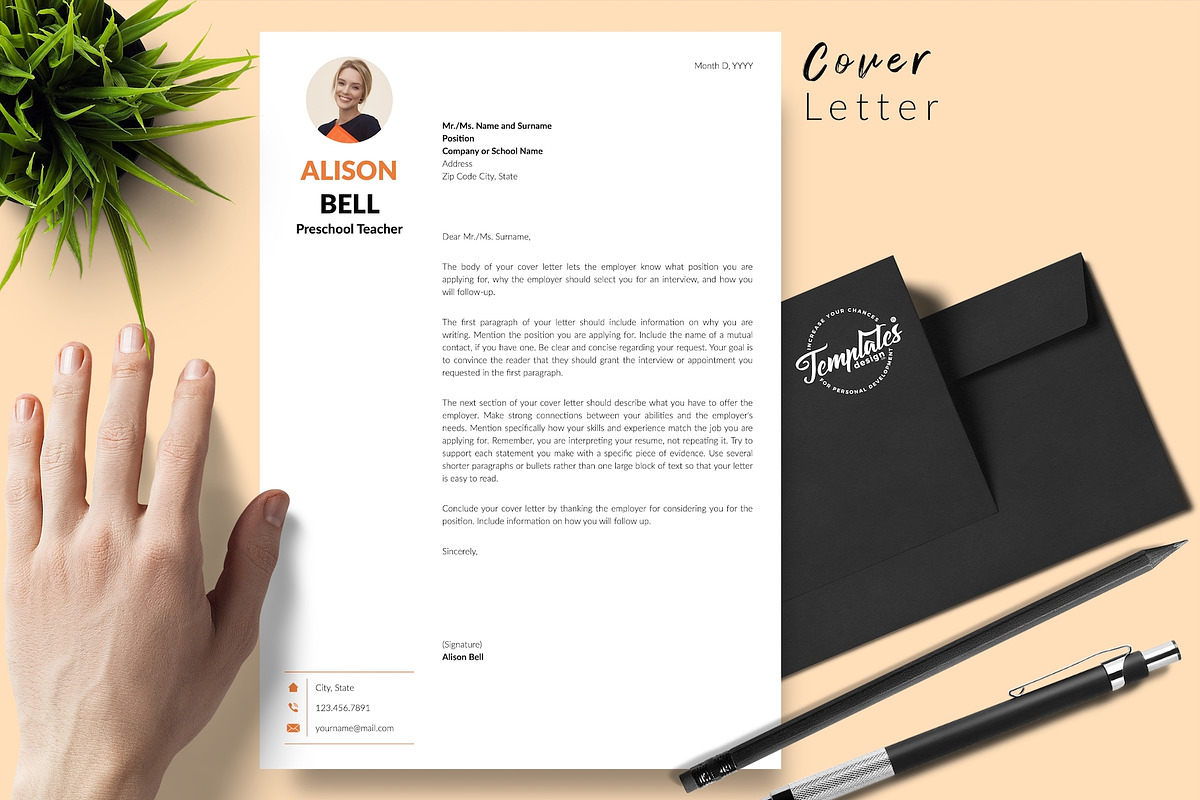 Teacher CV Format / Resume - Alison, a Resume Template by Templates Design Co. (Photo 5 of 17)