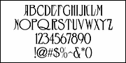 Elegant Showcard JNL, a Serif Font by Jeff Levine Fonts (Thumbnail 3 of 5)