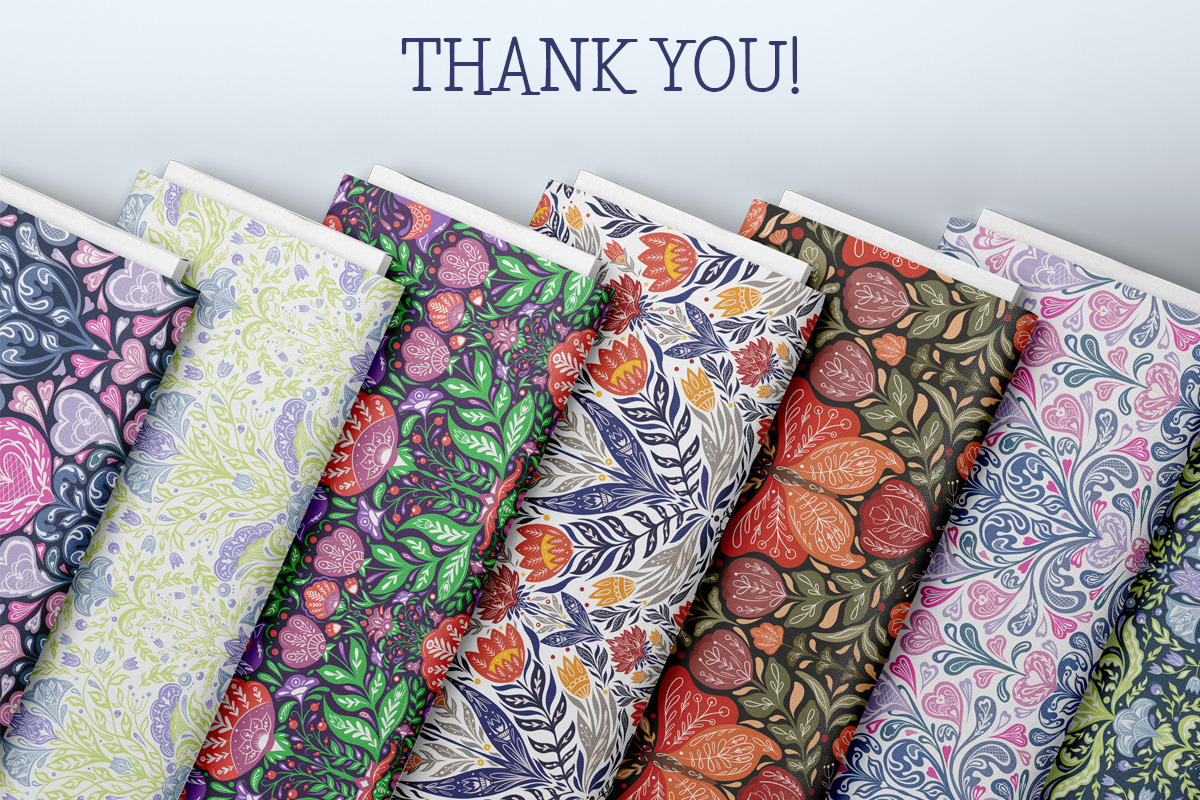 Folk art patterns set, a Graphic by Veleri (Photo 7 of 7)