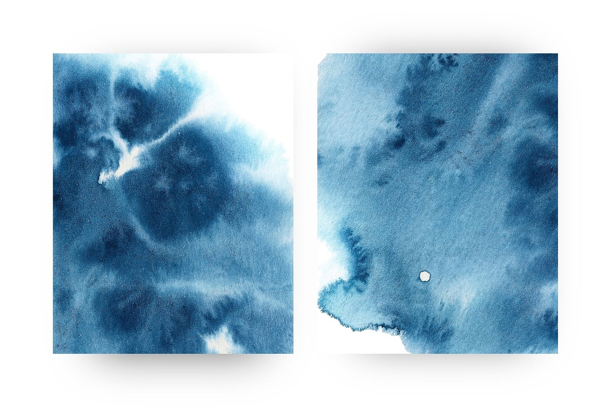 Indigo Blue abstract backgrounds, a Texture Graphic by Kolorata Art (Photo 2 of 5)