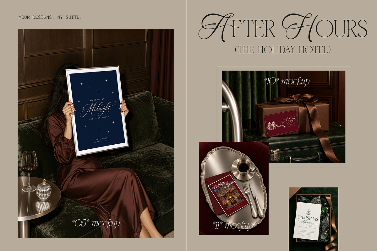 After Hours Frame & Card Mockups, a Household Mockup by The Bambi Collective (Photo 4 of 12)