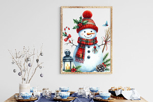 Merry Christmas Sublimation Clipart