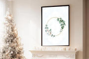 Eucalyptus Wreath Printable Art, a Decorative Illustration by DesignDevisers (Thumbnail 6 of 6)