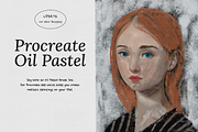Procreate Oil Pastel Set, a Brush Add-On by Brush Moment (Thumbnail 1 of 11)