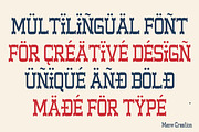 Dusty Western Font, a Slab Serif Font by Meow Creation (Thumbnail 9 of 10)