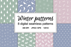 Winter Seamless Pattern