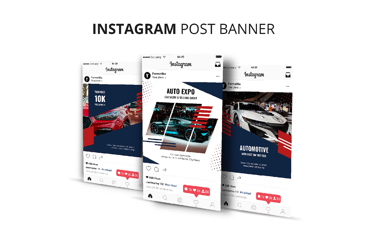 Automotive Instagram Stories, a Social Media Template by Formatika Studio