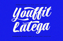 Latega Youffit Handmade Script Font