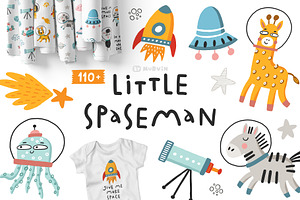 Little spaceman. Kids collection
