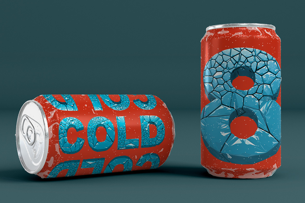 Hulk Icecrack Font, a Font by Handmadefont (Photo 8 of 9)