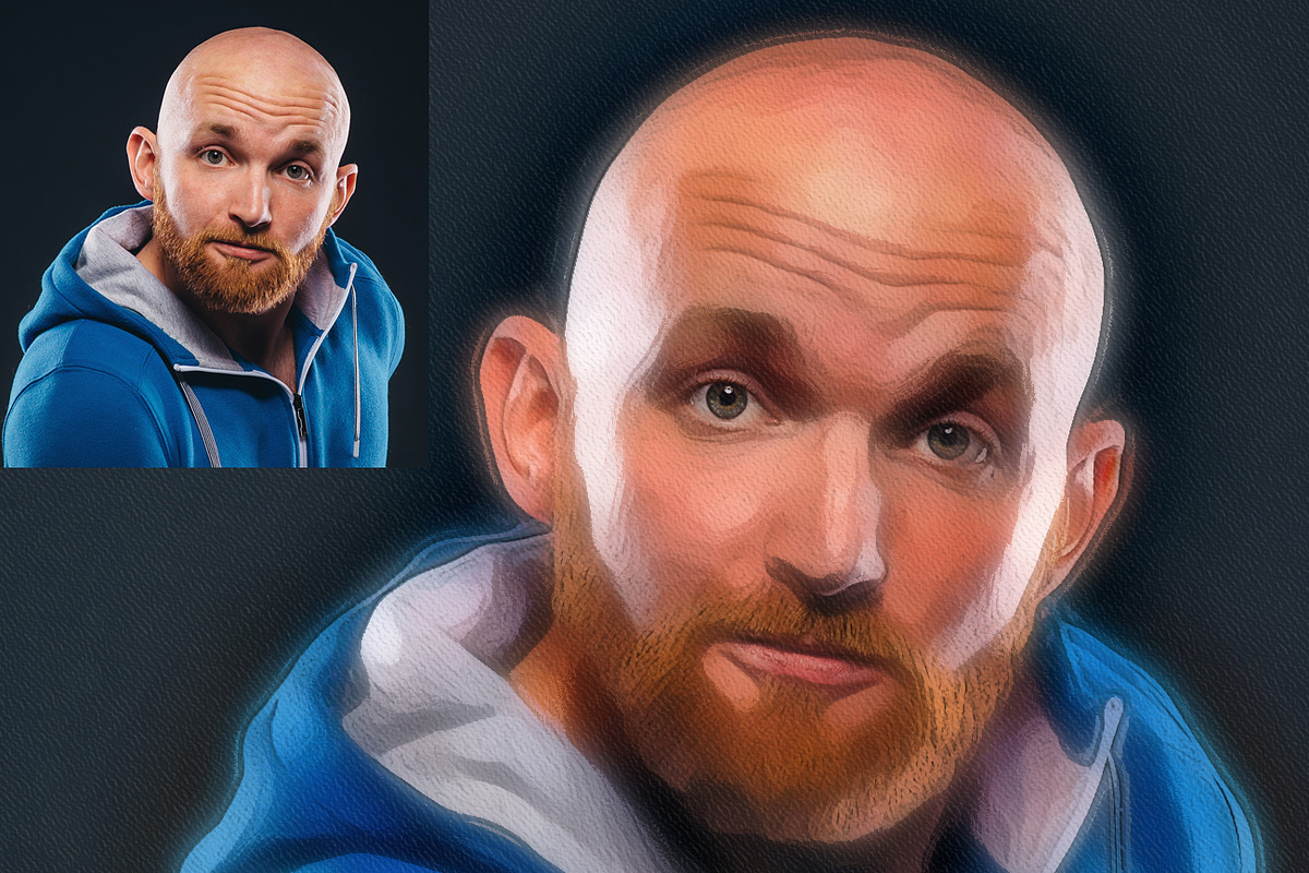 Paint Photoshop Action, an Action Add-On by MRI STUDIO