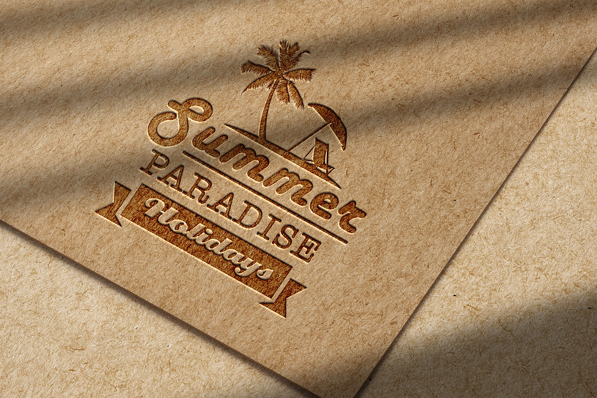 Sumer Retro Labels Bundle, a Branding & Logo Template by DCD Vector Co. (Photo 11 of 12)