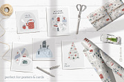 Christmas. Maps and cards creator, a Graphic by Murvin (Thumbnail 7 of 16)