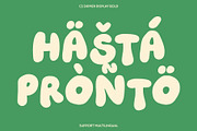 CS Shimer – Bubble Font, a Sans Serif Font by Craft Supply Co. (Thumbnail 7 of 8)