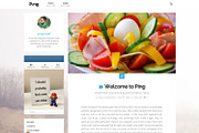 Ping | Charming Personal WP Theme, a WordPress Template by Bluthemes (Thumbnail 2 of 3)