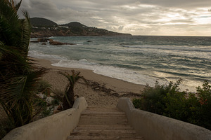 Cove in san antonio de ibiza a cloud containing sea, ibiza, and sky