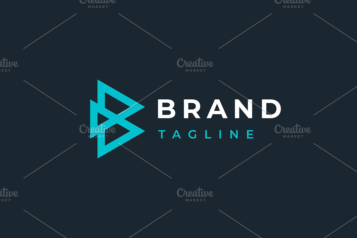Letter B logotype., a Branding & Logo Template by lettett