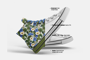 Sneakers Mockup 6 PSD Sandal Mockup