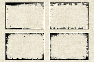 20 Distressed Borders