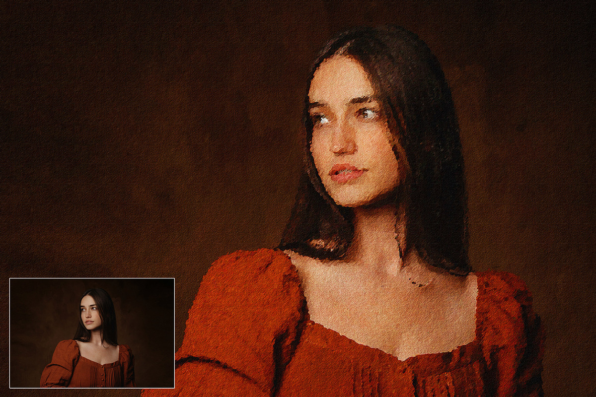 Oil Painting Effect Photoshop, an Action Add-On by liptouse (Photo 2 of 8)