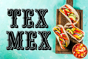 Tex Mex SC, a Font by FontMesa