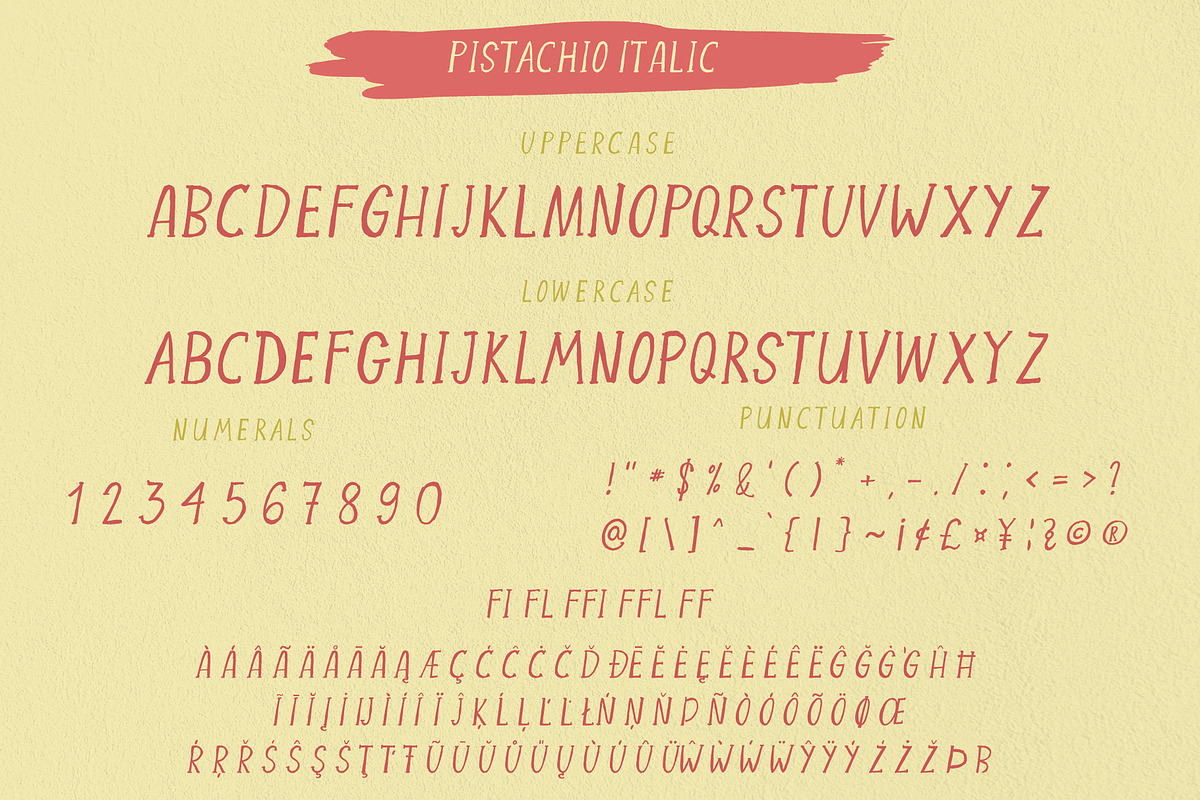 Pistachio - Frisky Handletterd Font, a Script Font by Anna Ivanir (Photo 12 of 12)