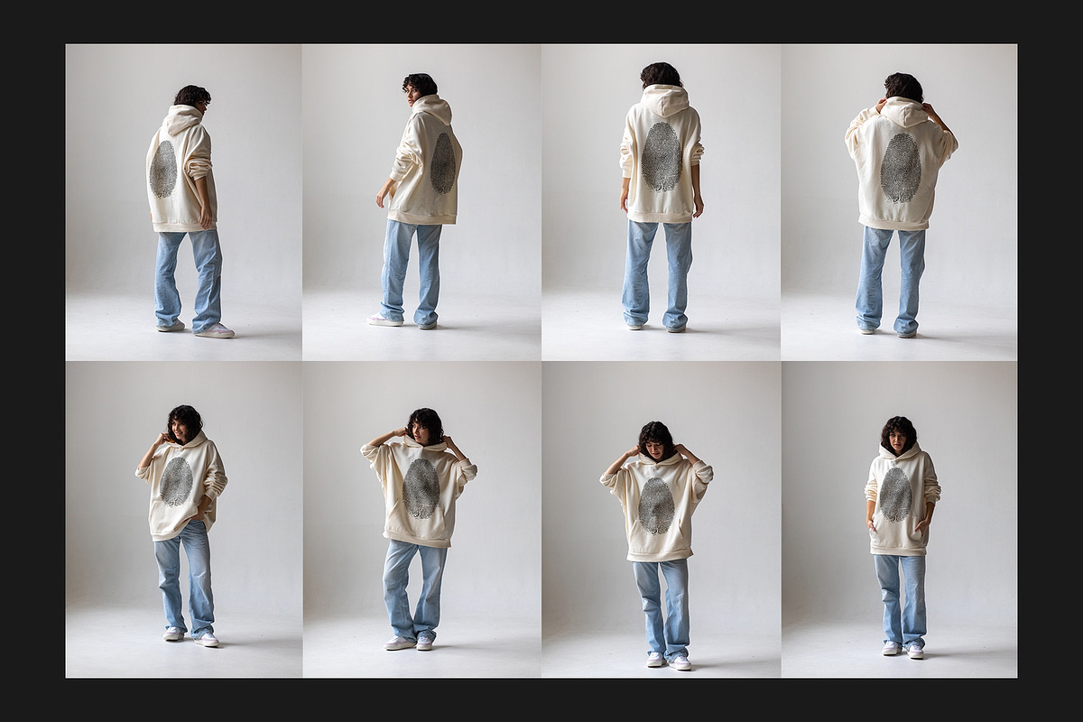Hoodie Mock-Up Set, a Hoody Mockup by Freeman Studio (Photo 8 of 16)