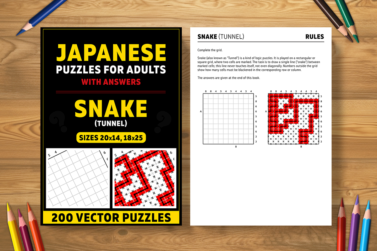 Snake (Tunnel) - 2 books (2025), an Illustration by Cruiz Studio (Photo 1 of 2)