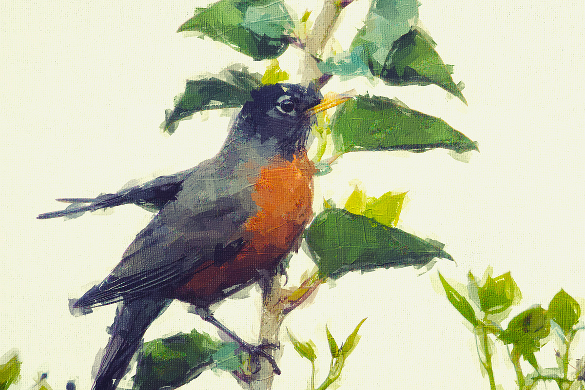 Canvas Oil Painting, an Action Add-On by MRI STUDIO (Photo 2 of 16)