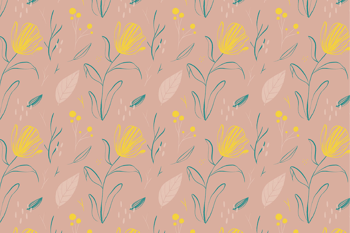 Floral Seamless Patterns, a Pattern Graphic by Marinastu (Photo 8 of 10)
