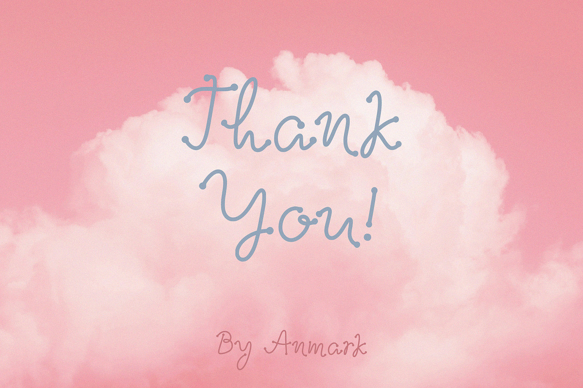 Sherbet. Sweet and Messy Girly Font, a Handwritten Font by AnMark (Photo 11 of 11)