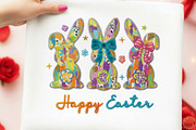 Faux Yarn Happy Easter Png Easter, an Illustration by designcity5 (Thumbnail 1 of 9)