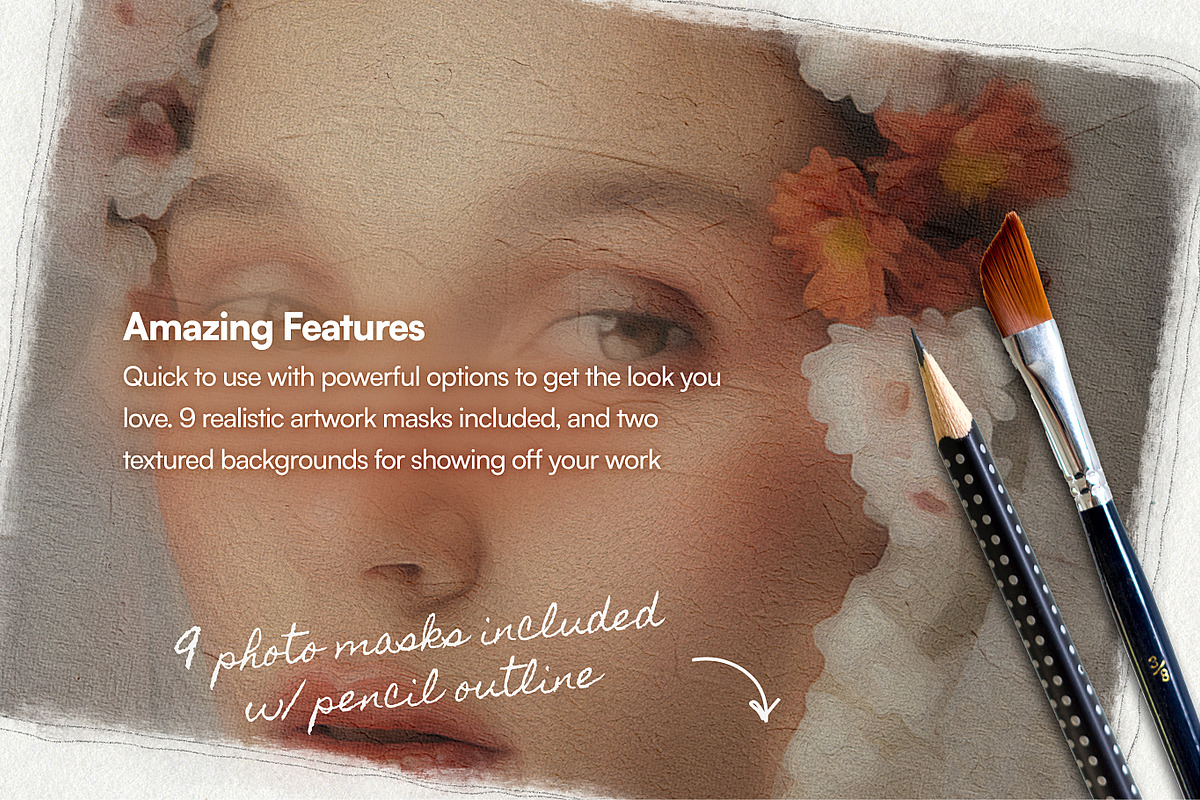Photoshop Oil Painting Effect, a Texture Graphic by urgent studio (Photo 4 of 7)
