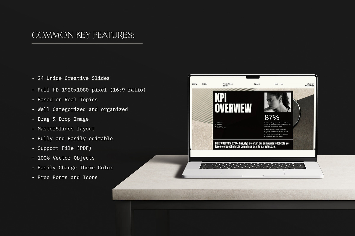 Social Media Strategy Presentation, a Presentation Template by ArtisanaAura (Photo 2 of 12)