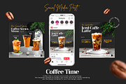 Coffee Social Media Post template, a Social Media Template by Artpaper (Thumbnail 2 of 7)