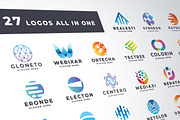 27 Logos All in One Template, a Branding & Logo Template by Design_Planet (Thumbnail 1 of 9)