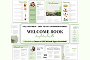 Airbnb Welcome book template, Airbnb, a Print Template by PlannersByBee (Thumbnail 1 of 2)