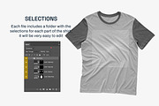 Bella 3650 Short Sleeve Tee Mockups, a Shirt Mockup by GraphicHero (Thumbnail 6 of 9)