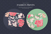 Meili Oriental Peony Pattern & Motif, a Pattern Graphic by Pink Linen (Thumbnail 12 of 12)