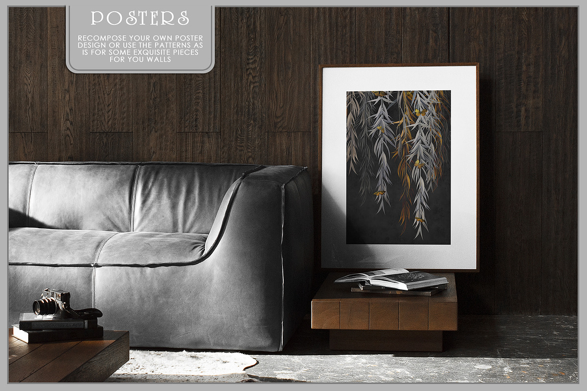 Fresco collection Willow rain, a Wallpaper Graphic by Natalia0307 (Photo 5 of 19)
