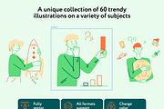 Xelery Illustrations Collection, a Finance Illustration by Welovegraphics (Thumbnail 2 of 10)