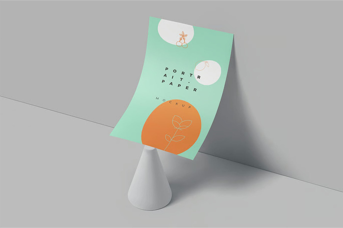 US Half Letter Size Paper Mockups, an Advertising Mockup by megostudi0 (Photo 6 of 7)