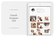 DANISH Instagram Feed, a Social Media Template by Aprilea (Thumbnail 1 of 7)